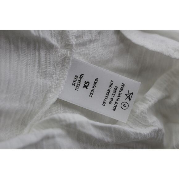 NWOT Lush white button down t‎ shirt womens XS cottagecore fairy boho ethereal - Picture 5 of 6